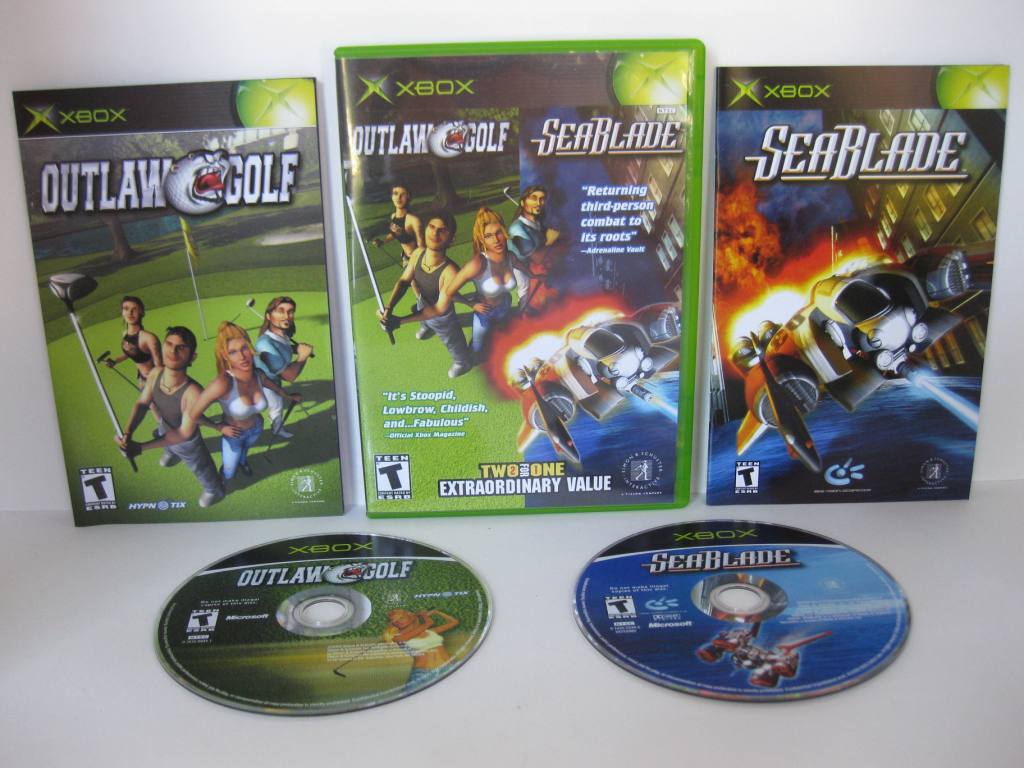 Outlaw Golf and Sea Blade - Xbox Game